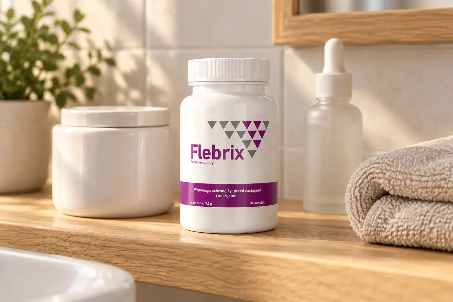 Flebrix — opakowanie na co dzień