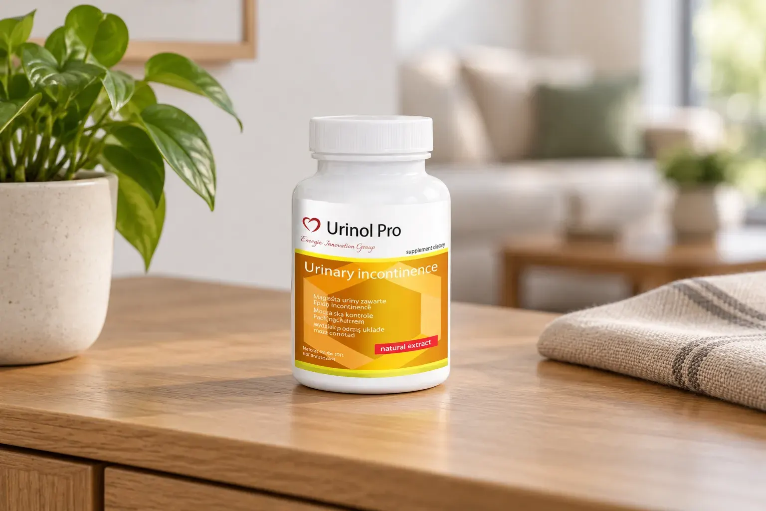 Urinol Pro — opakowanie na co dzień